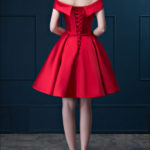 Rotes Cocktailkleid CD110