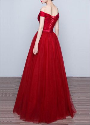 Rotes Abendkleid Ab500