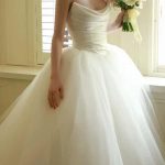 Luxuriöses Brautkleid Satin und Tüll