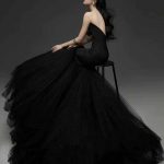 Schwarzes Mermaid Hochzeitskleid aus der Dark Couture Kollektion von LAFANTA Berlin – elegant, sinnlich und außergewöhnlich